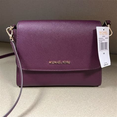 michael kors eggplant purse|Michael Kors purses today.